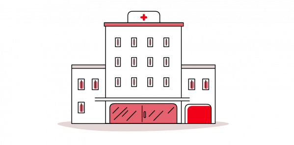 Icoon ziekenhuis